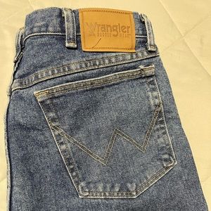 Wrangler jeans blue denim 34x34